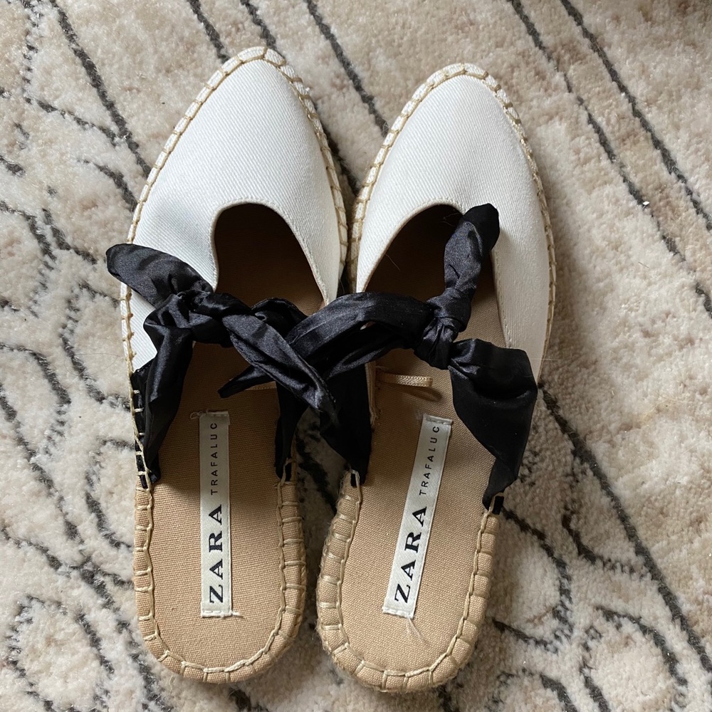 ZARA Mule Espadrilles